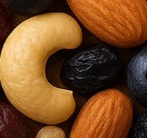 mix de frutos secos y tropicales